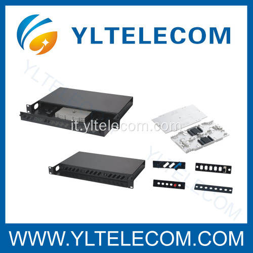 Scorrevoli in fibra Patch Panel